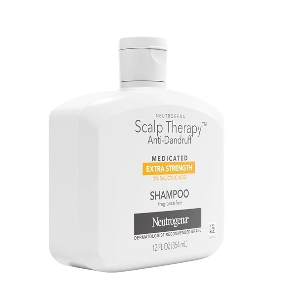 Neutrogena Scalp Therapy Anti-Dandruff Shampoo Extra Strength, with 3% Salicylic - Picture 2 of 8